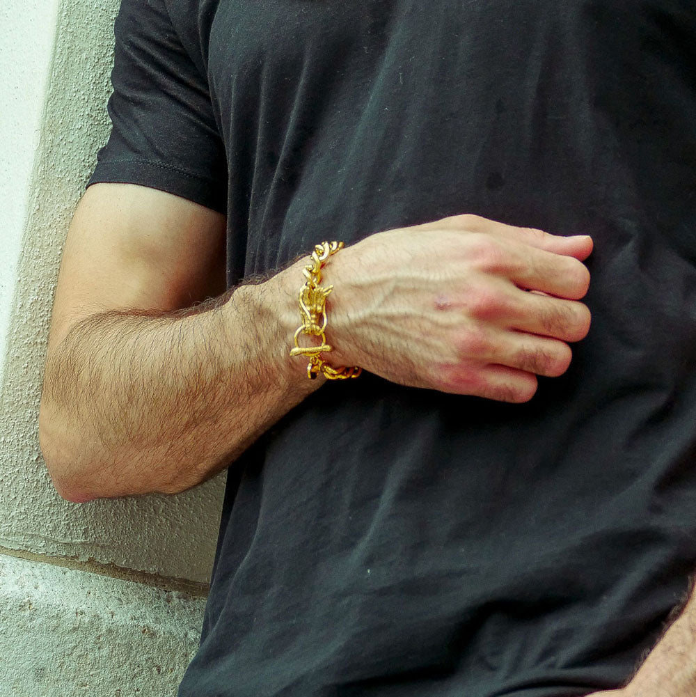 Dizen Dragon Bracelet - Gold