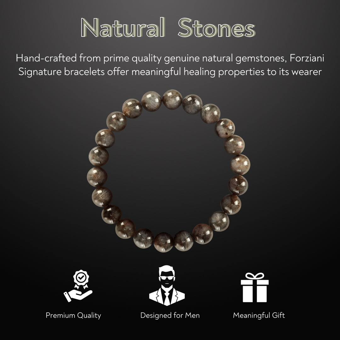 Earth Spirit Beaded Bracelet Bloodstone, 8mm