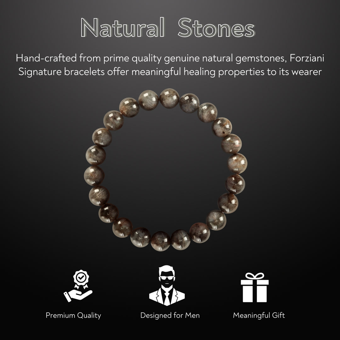 Earth Spirit Beaded Bracelet Labradorite, 8mm