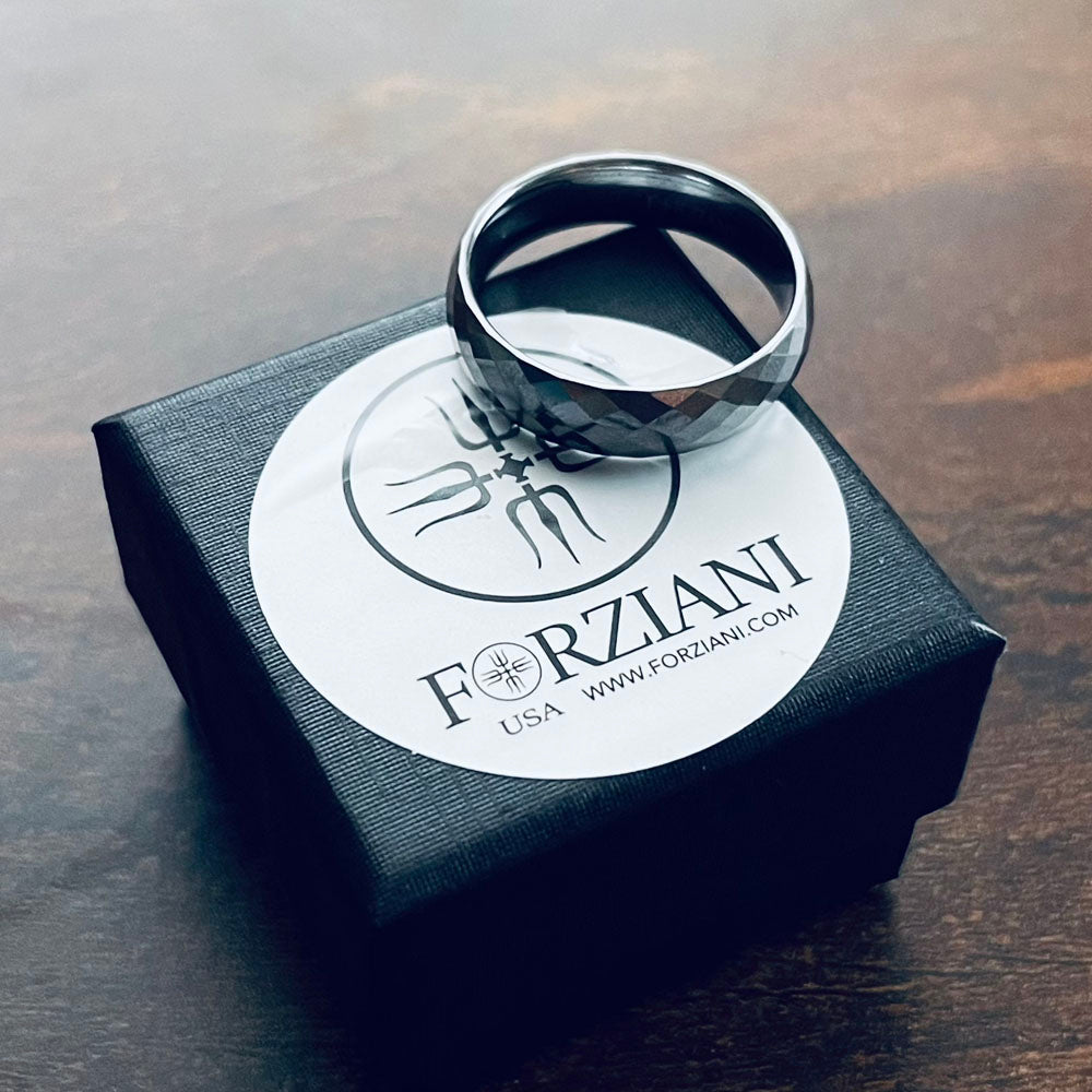Fortis Tungsten Band Ring