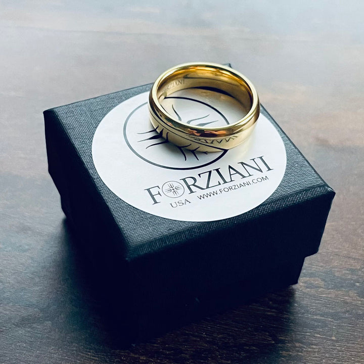 Traditional Men's Tungsten Ring