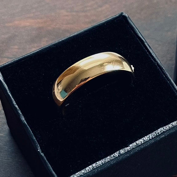 Traditional Men's Tungsten Ring