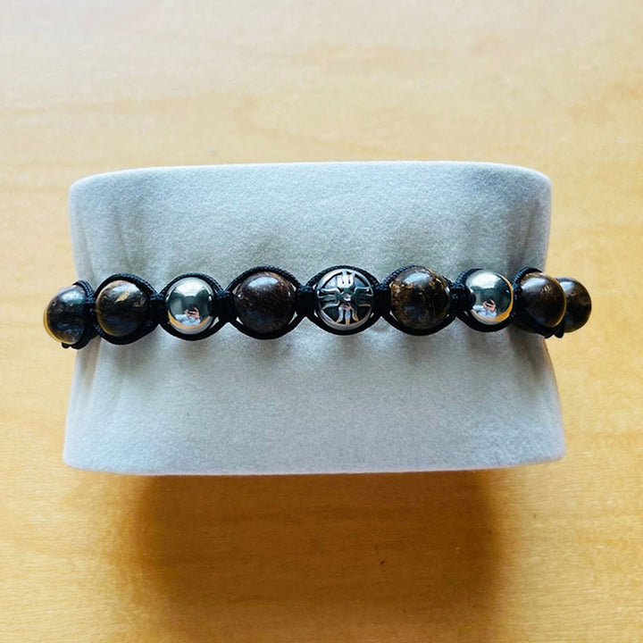 Nimbus Bronzite Signature Beads Bracelet, 8mm