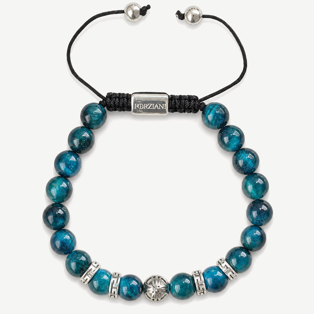 Equinox Men's Beaded Bracelet Cat's Eye, 8mm – Forziani