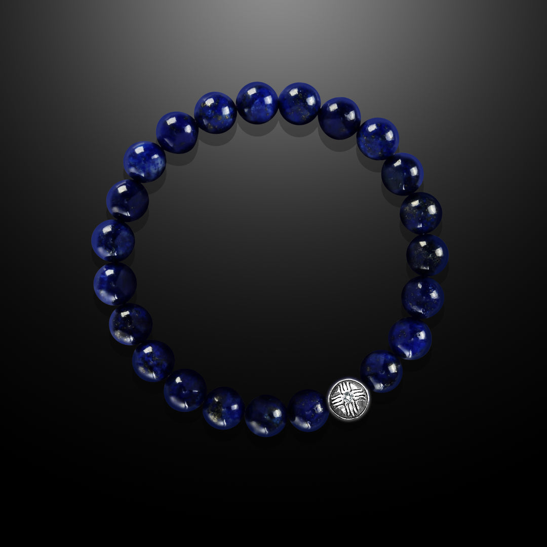 Power Beads Bracelet Dumortierite, 10mm