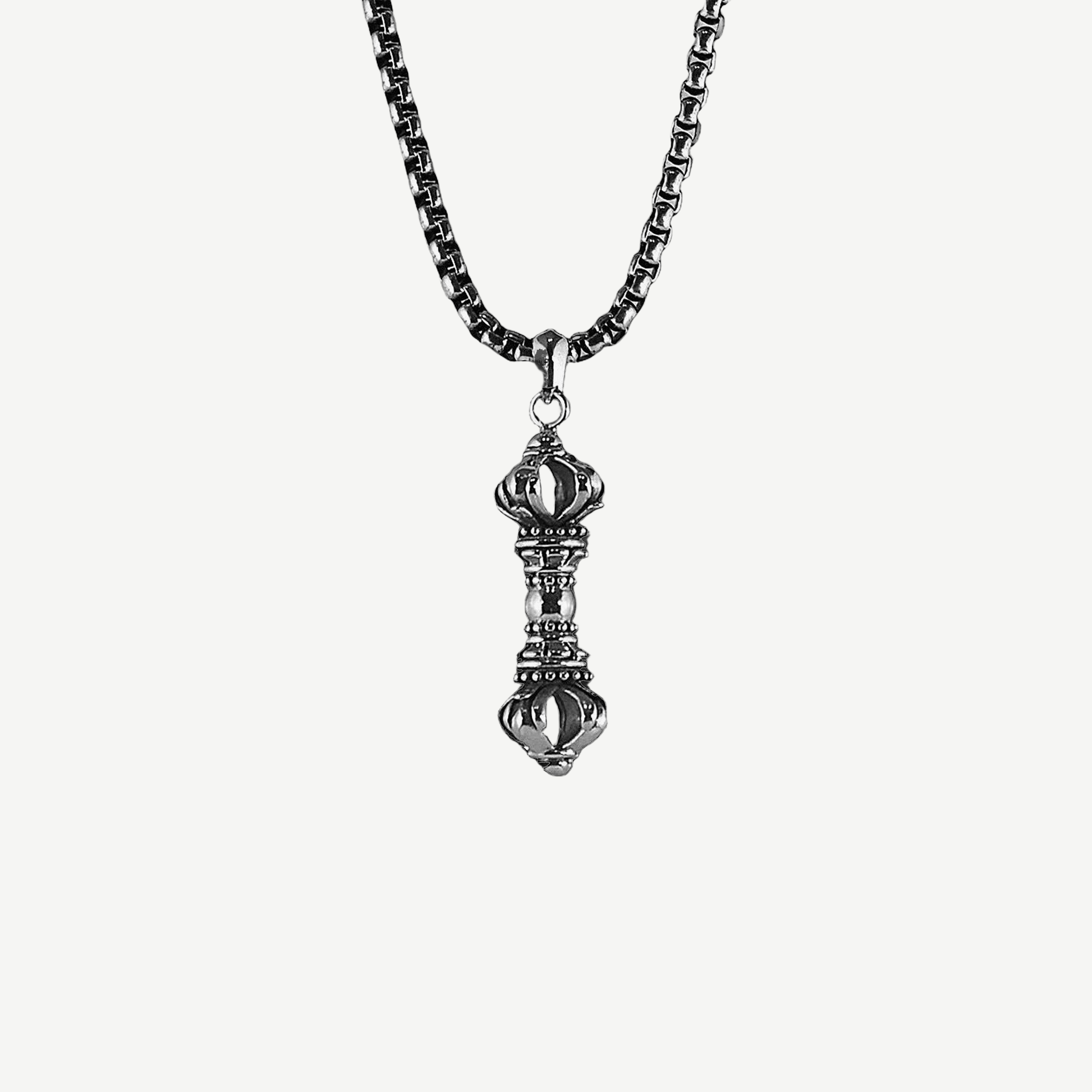 Vajra Thunderbolt Amulet Necklace – Forziani