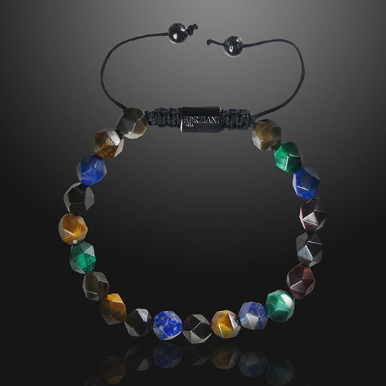 7 Chakras - 8mm Gemstone Bead Bracelet