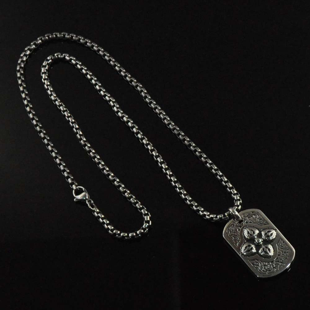 Bolt Tag Amulet Necklace