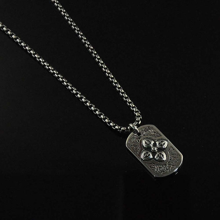 Bolt Tag Amulet Necklace
