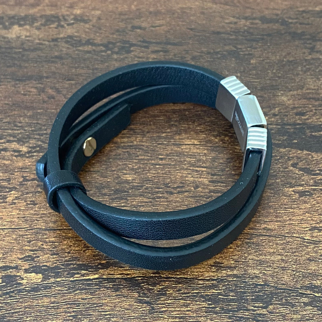 Premium Italian Nappa Leather Wrap Bracelet