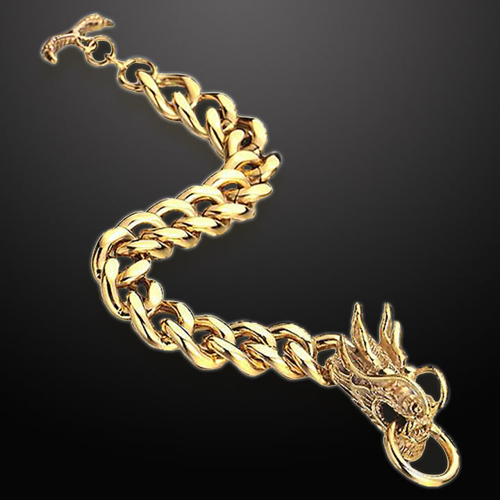 Dizen Dragon Bracelet - Gold