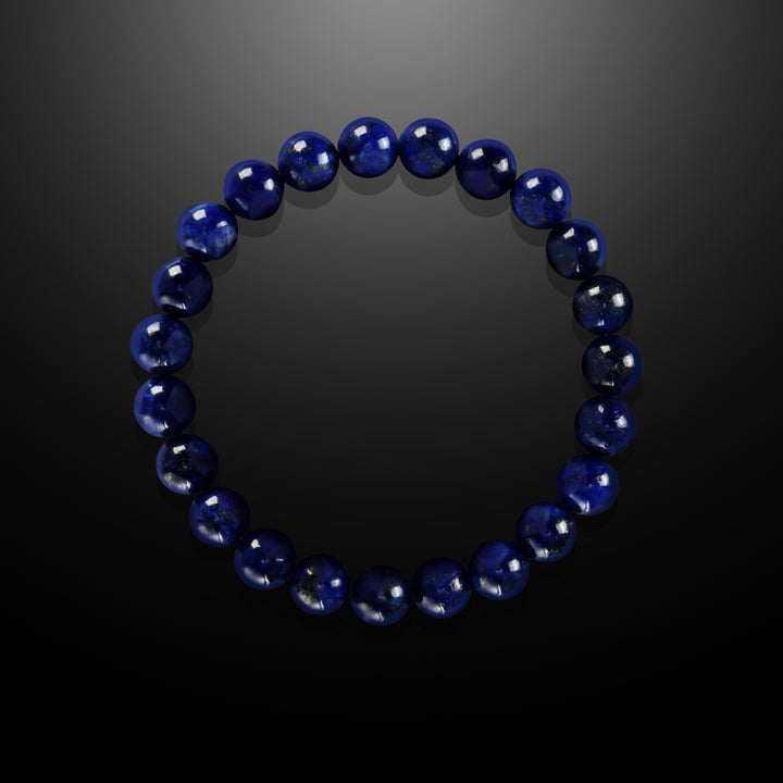 Earth Spirit Beaded Bracelet Dumortierite, 8mm