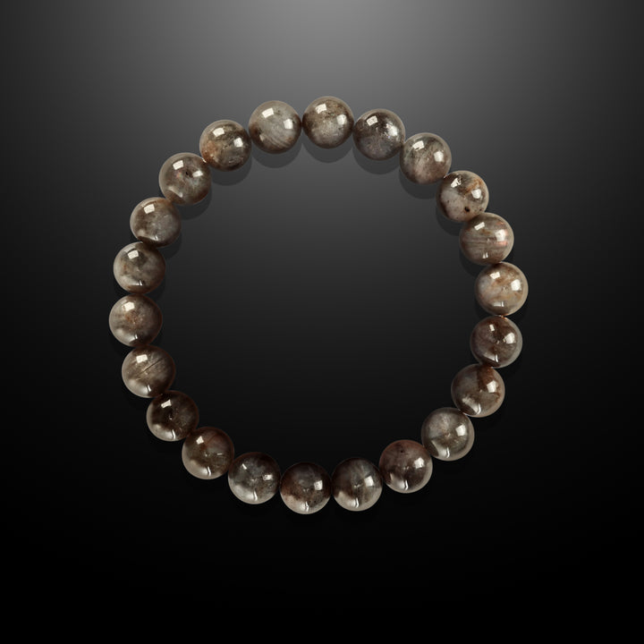 Earth Spirit Beaded Bracelet Labradorite, 8mm