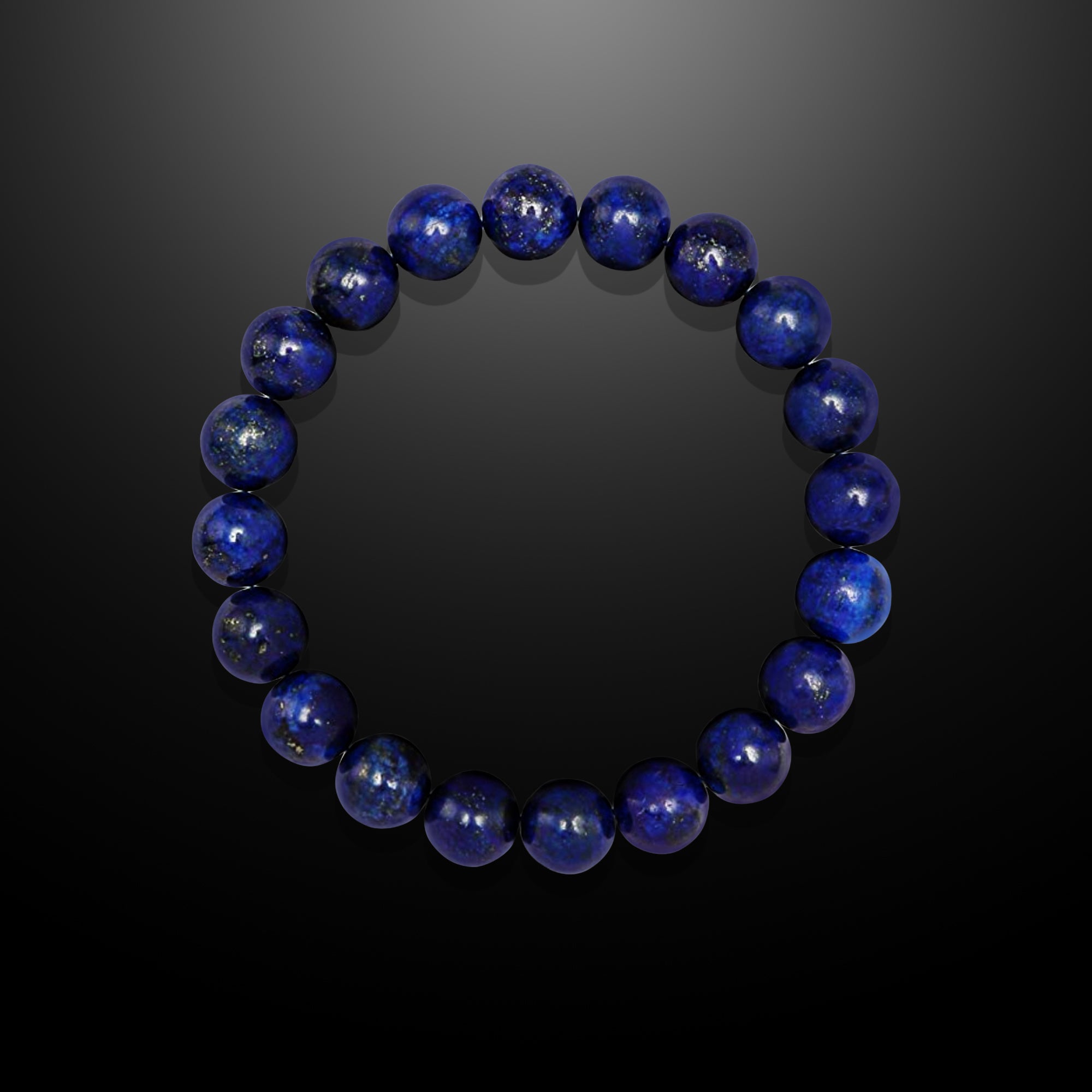 Lapis Bead Bracelet - Lapis Lazuli Bracelet