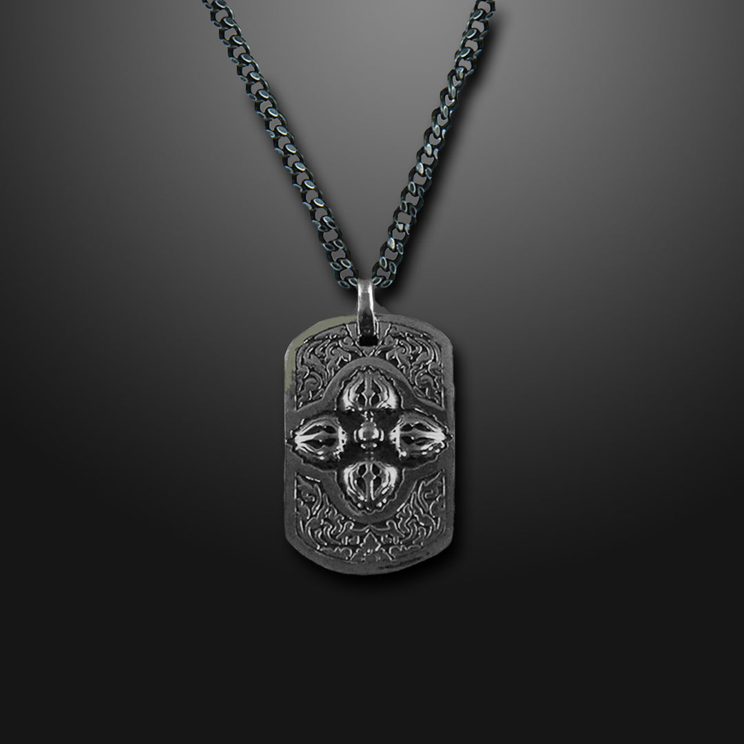 Bolt Tag Amulet Necklace