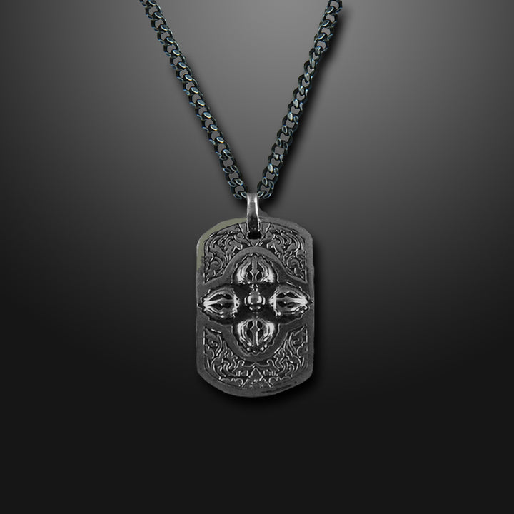 Bolt Tag Amulet Necklace