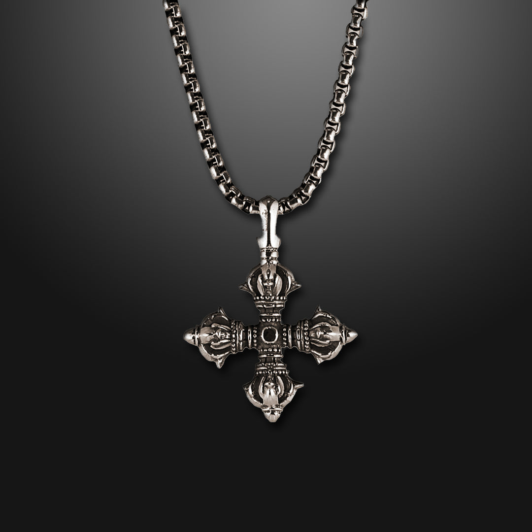 Buddhist Dorje Amulet Necklace