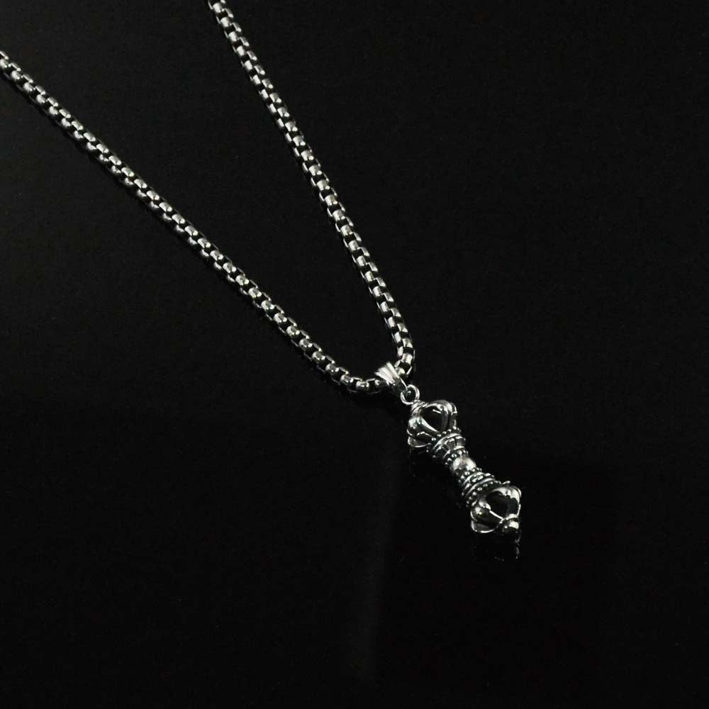 Vajra Thunderbolt Amulet Necklace