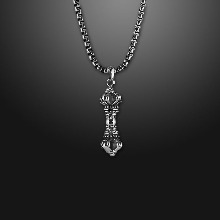 Vajra Thunderbolt Amulet Necklace