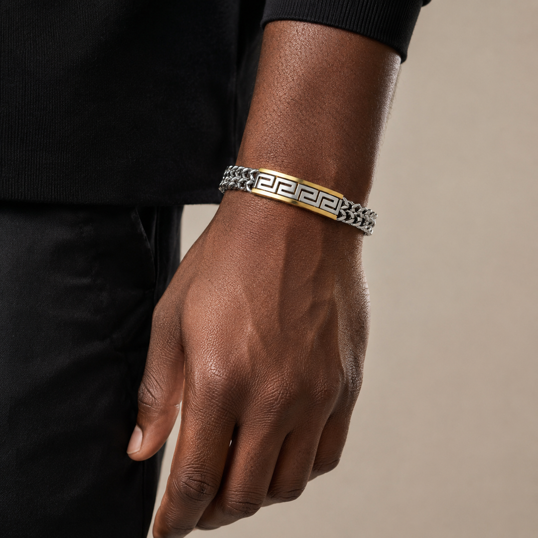 Aegean Key Link Bracelet