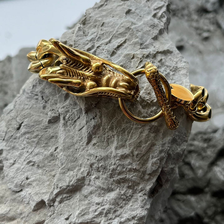 Dizen Dragon Bracelet - Gold