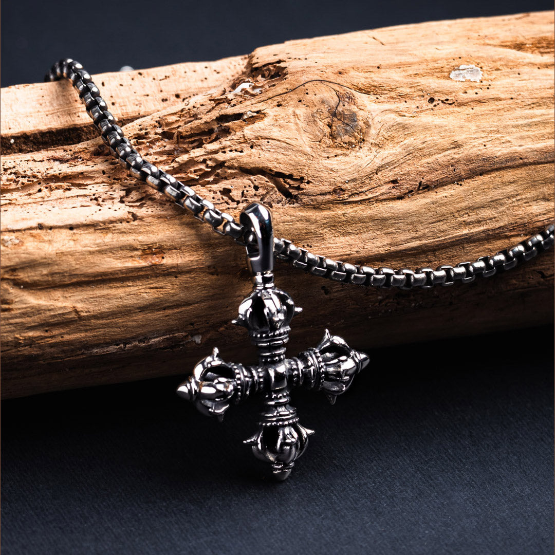 Buddhist Dorje Amulet Necklace