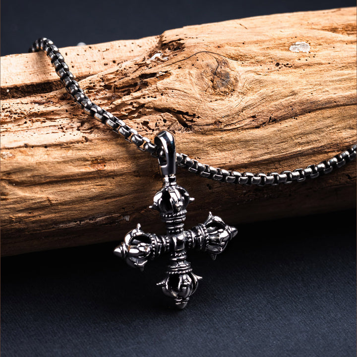 Buddhist Dorje Amulet Necklace