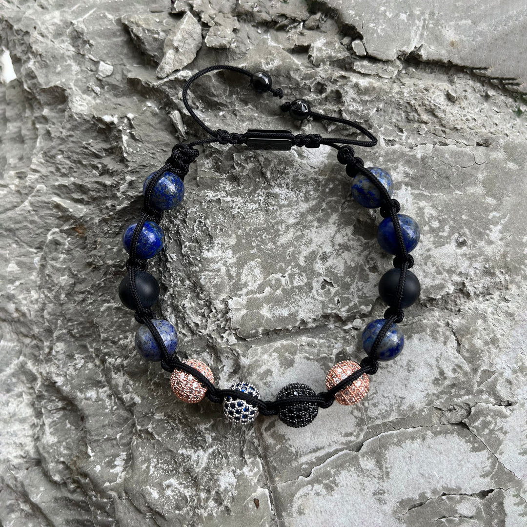 Kismet Warrior Beads Bracelet, 10mm