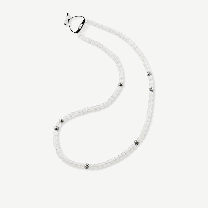 Summit Men’s Beaded Necklace Moonstone