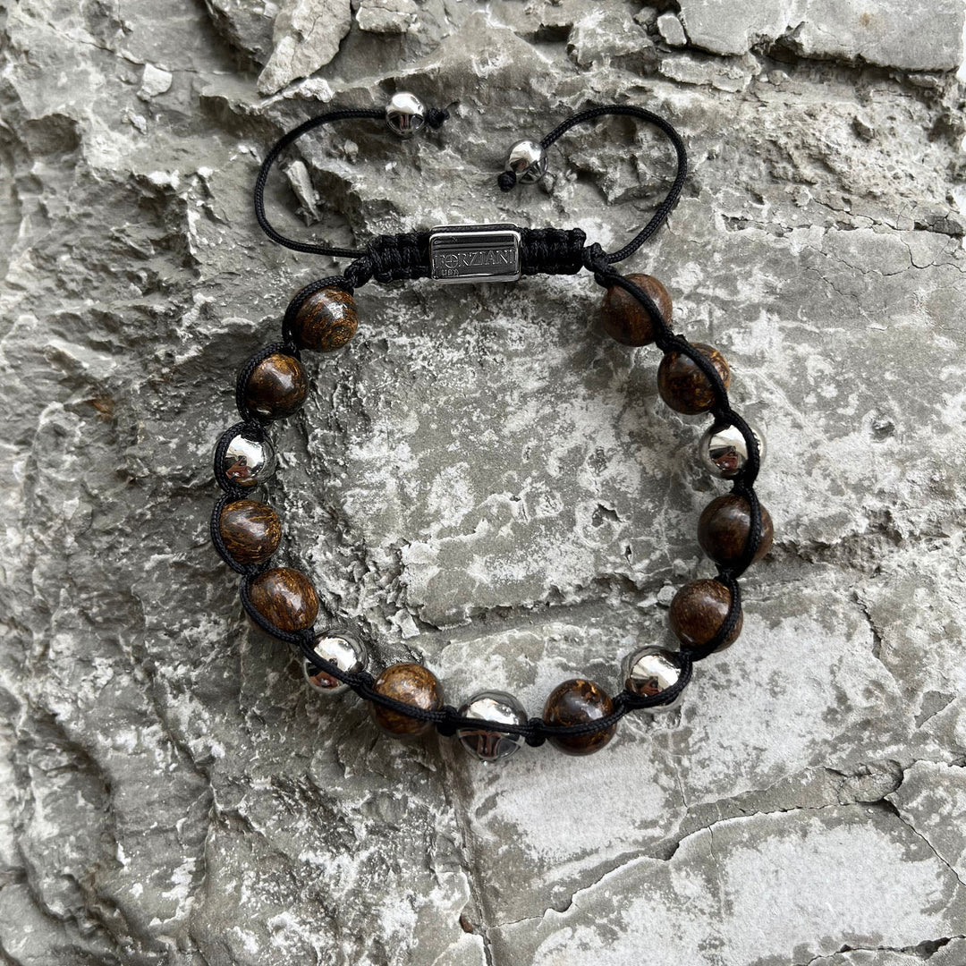 Nimbus Bronzite Signature Beads Bracelet, 8mm