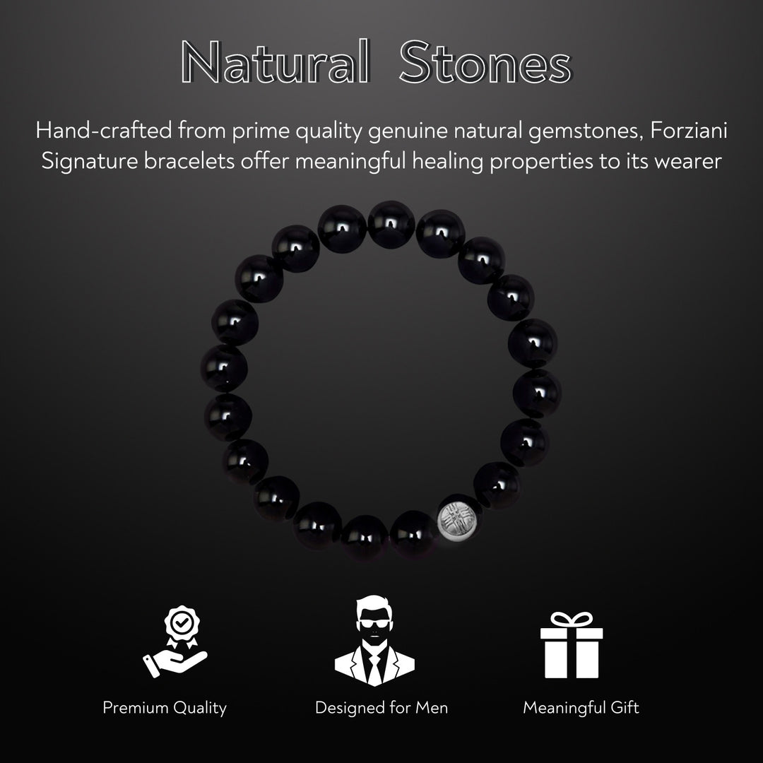 Power Beads Bracelet Black Onyx, 10mm