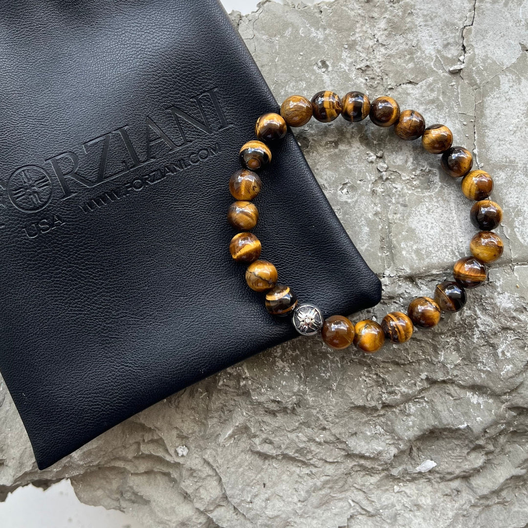 Spiritual Beads Bracelet Tiger's Eye, 8mm