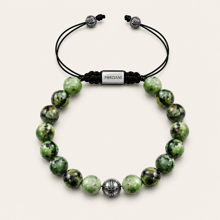 Summit Men’s Beaded Bracelet Turquoise, 10mm