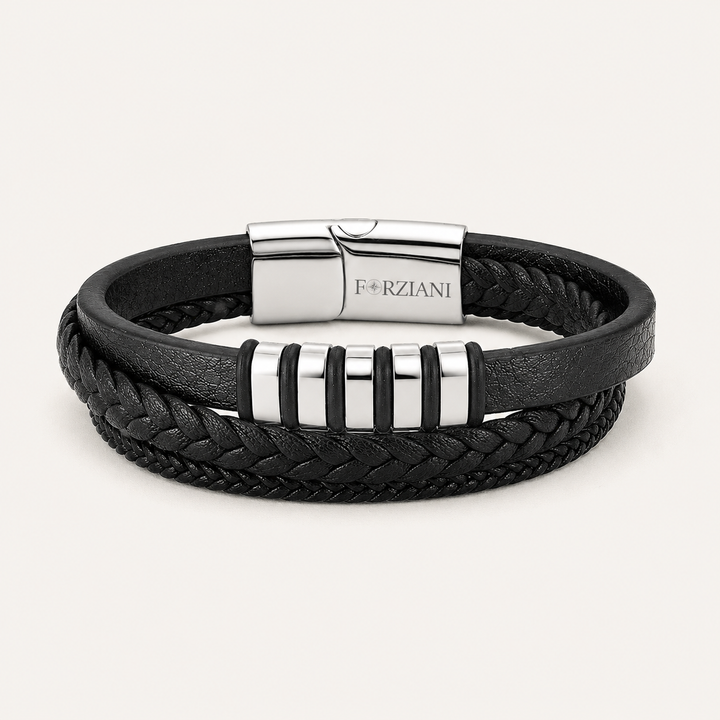 Voyager Multilayered Nappa Leather Bracelet