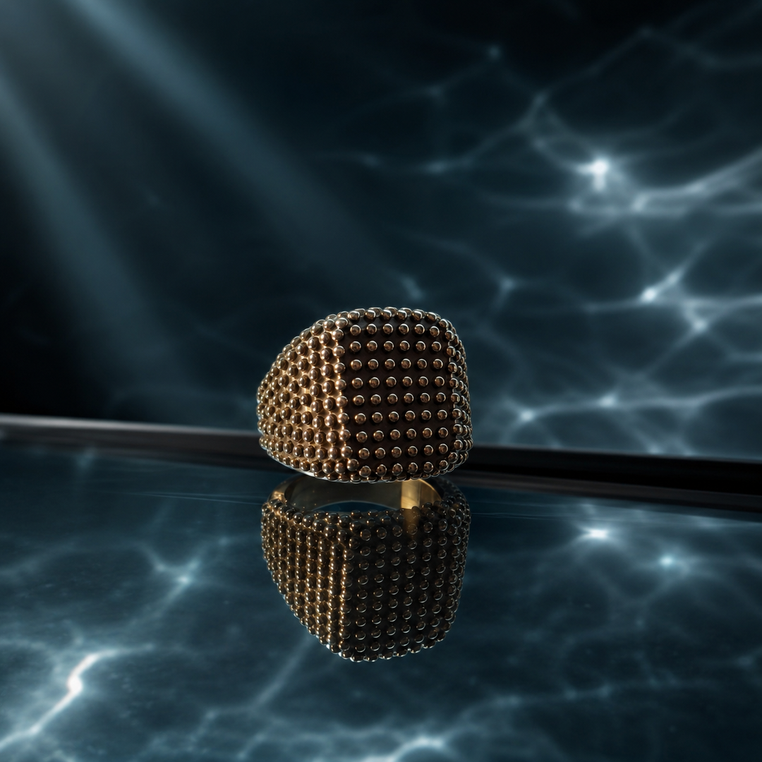 Armor Signet Ring for Men