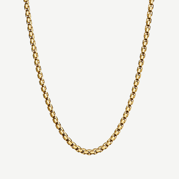 Catalyst Box Chain Necklace Gold - 8mm