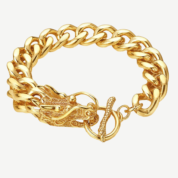 Dizen Dragon Bracelet - Gold
