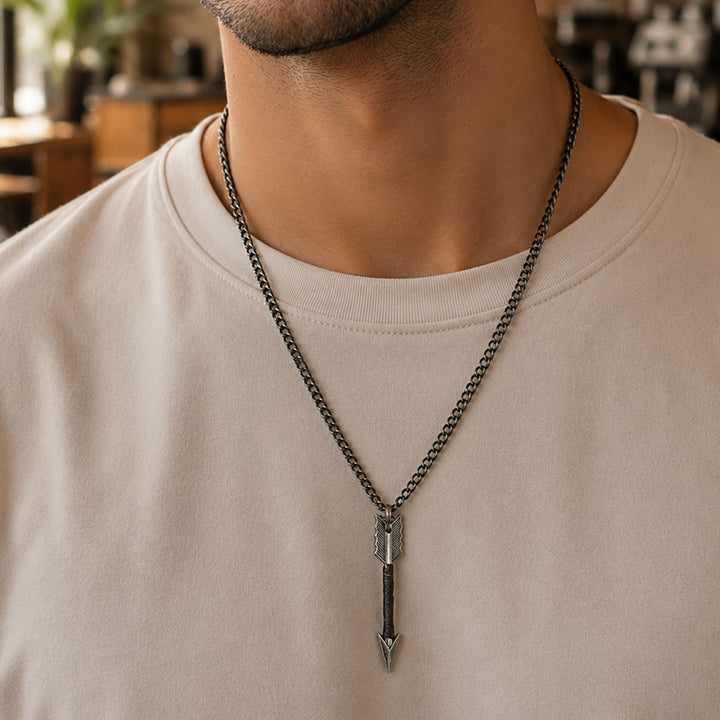 Arcus Arrow Amulet Necklace