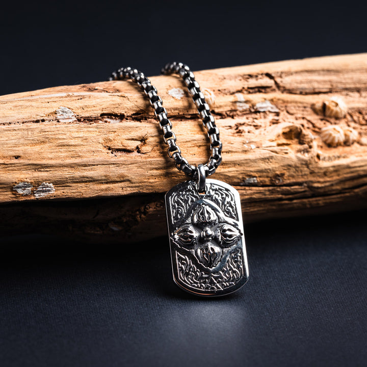 Bolt Tag Amulet Necklace