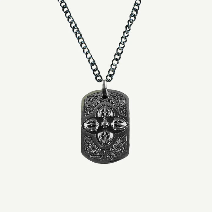 Bolt Tag Amulet Necklace