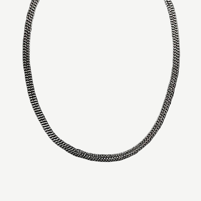 Eclectic Pocket Chain - 12mm — finished light background #F5F5F3 — source image 1