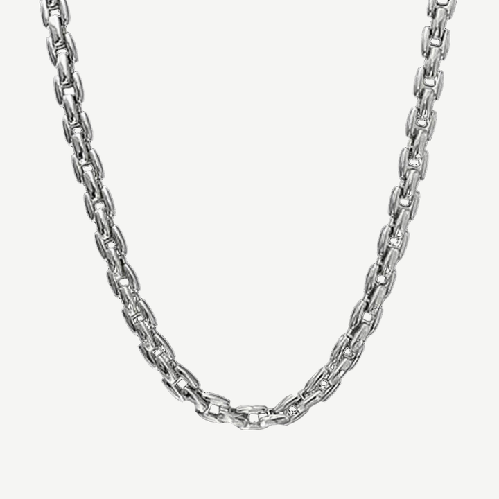 Geotic Cable Chain - 8mm — finished light background #F5F5F3 — source image 1