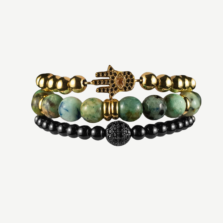 Istanbul Bracelets Stack — finished light background #F5F5F3 — source image 1