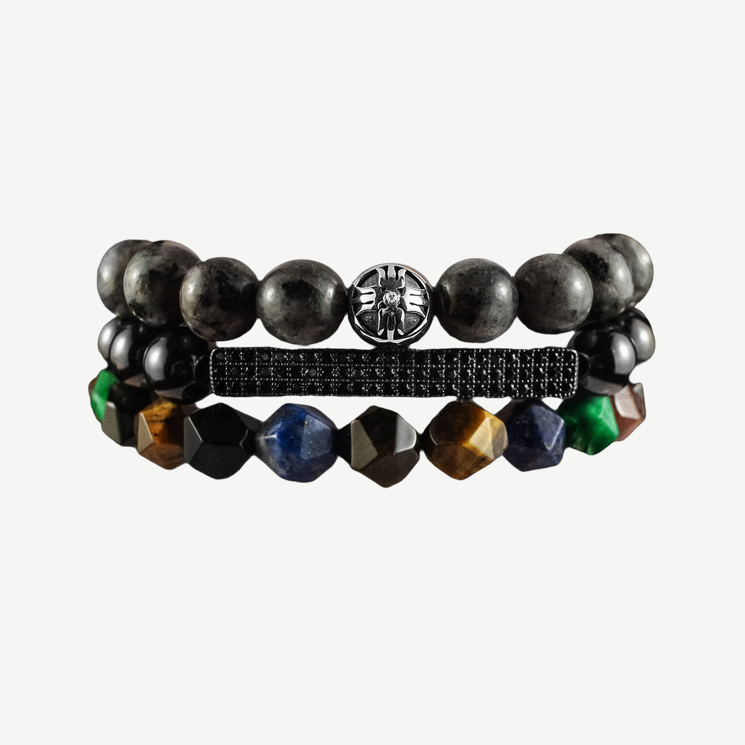 Lisbon Bracelets Stack — finished light background #F5F5F3 — source image 1