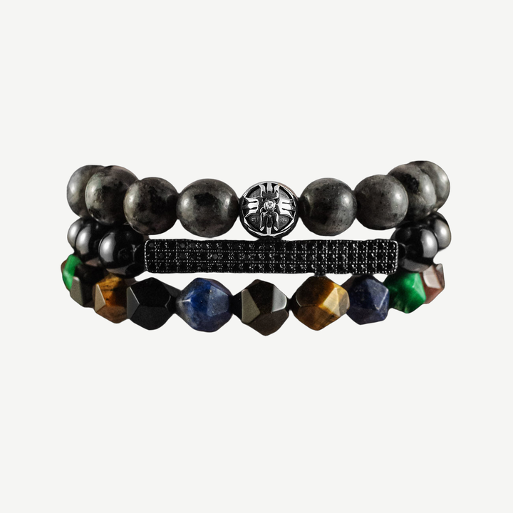 Lisbon Bracelets Stack — finished light background #F5F5F3 — source image 1