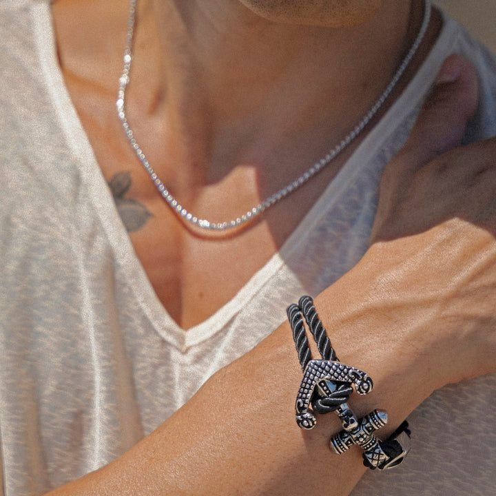 Nautical Rope Anchor Bracelet