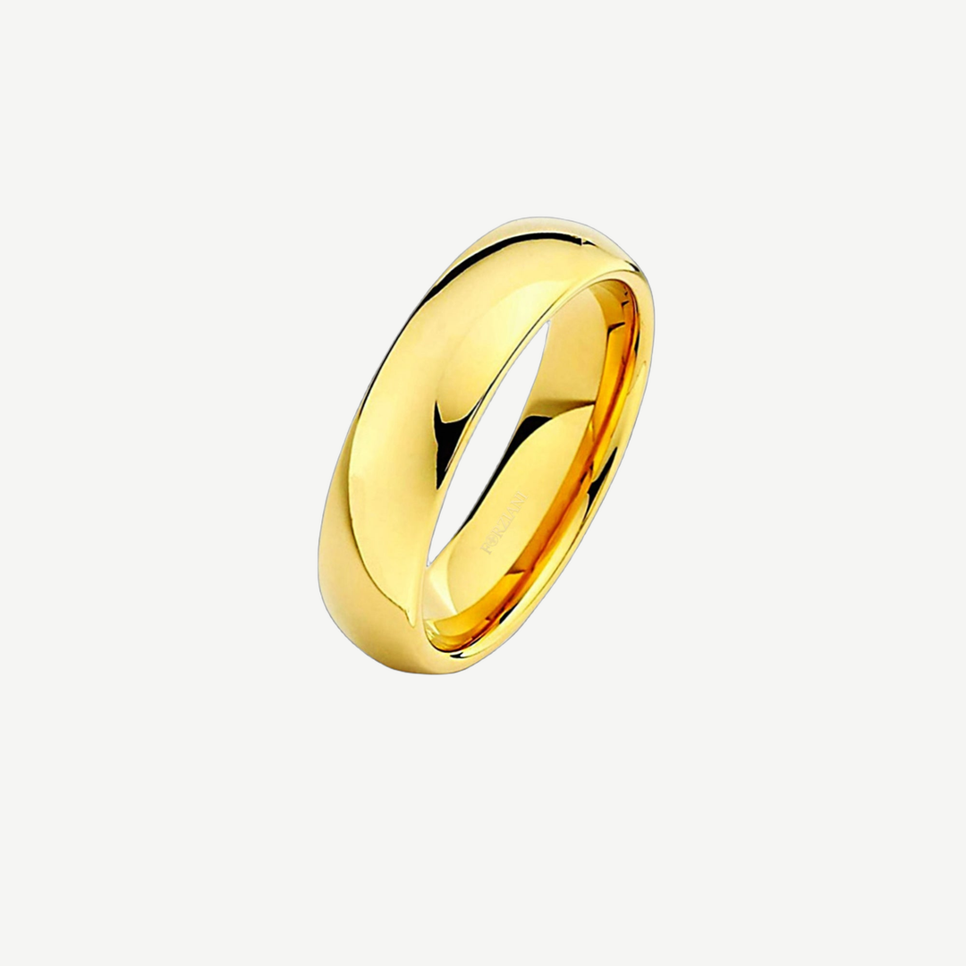 Traditional Men's Tungsten Ring — light background #F5F5F3 — source image 1