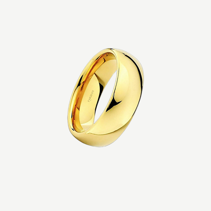 Traditional Men's Tungsten Ring — light background #F5F5F3 — source image 4