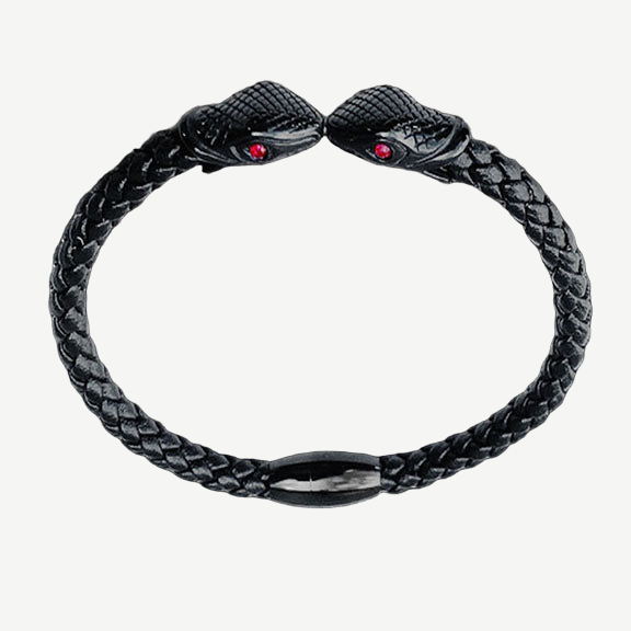 Vanguard Cobra Coil Cuff Bracelet — finished light background #F5F5F3 — source image 1