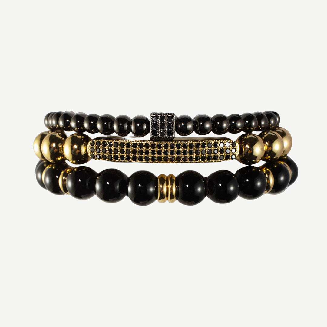 Vegas Bracelets Stack — finished light background #F5F5F3 — source image 1